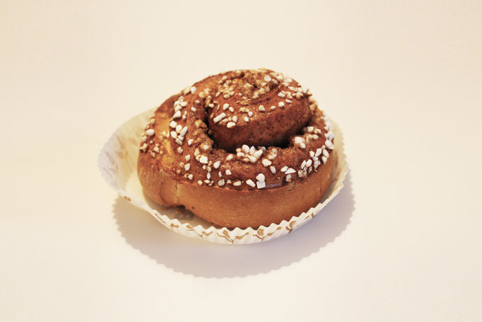 The cinnamon bun is a type of fika in Sweden