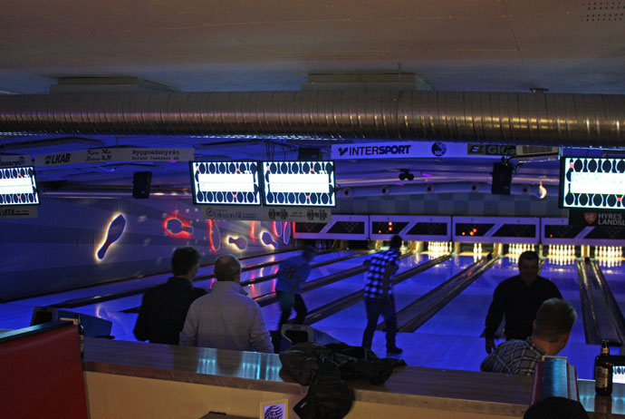 Bowling in Kiruna