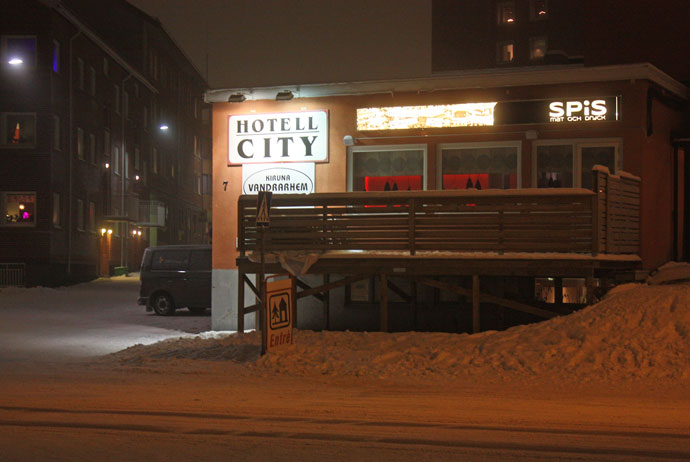 Hotell City in Kiruna, Sweden