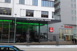The Clarion Sense hotel in Luleå, Sweden