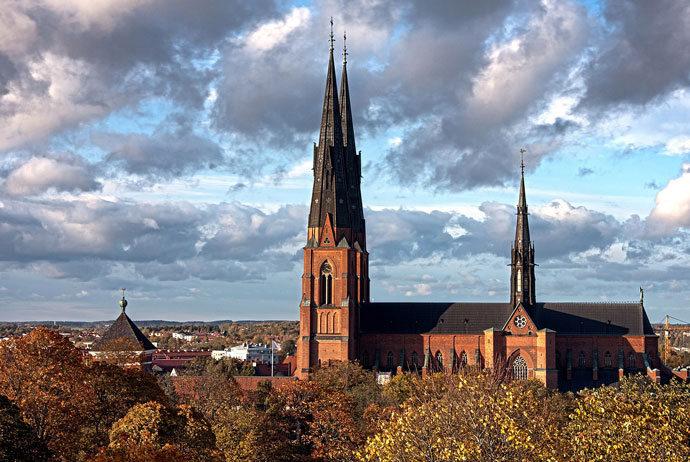 Uppsala is easy to visit on a day trip from Stockholm
