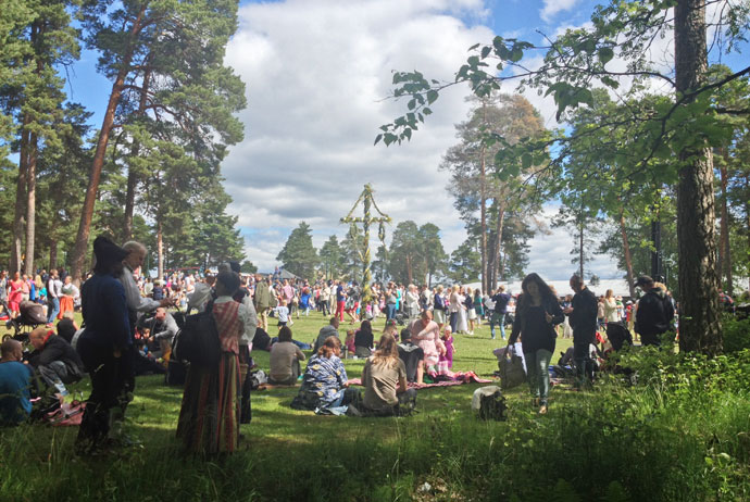 Midsummer in Sweden