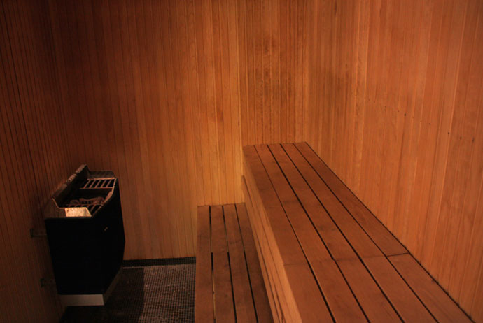 Going nude is normal in Swedish saunas