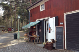 Linköping's old town has been turned into a living museum