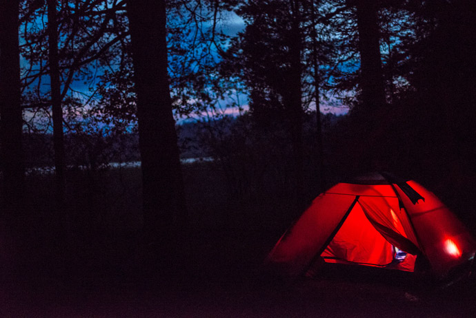 Camping in Sweden