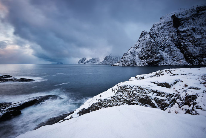 Winter on the Lofoten Islands, Norway