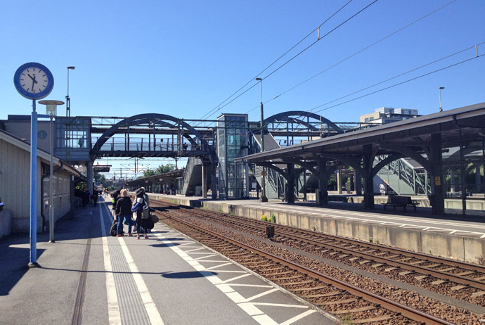 Lund's train station