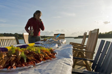 Crayfish season in Sweden