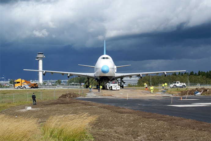 This airplane is home to one of the best hostels in Stockholm