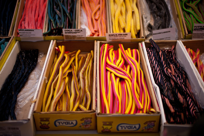 Swedish candy shops in Stockholm