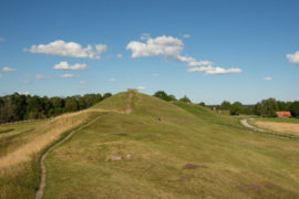 The burial mounds at Gamla Uppsala