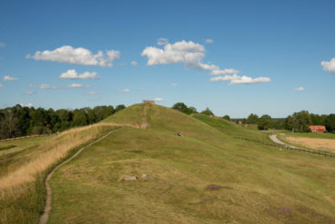 The burial mounds at Gamla Uppsala
