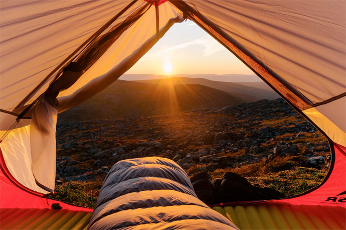 Hiking Kungsleden in Sweden