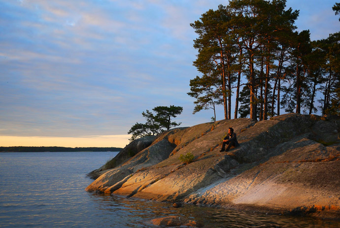 The island of Finnhamn, near Stockholm