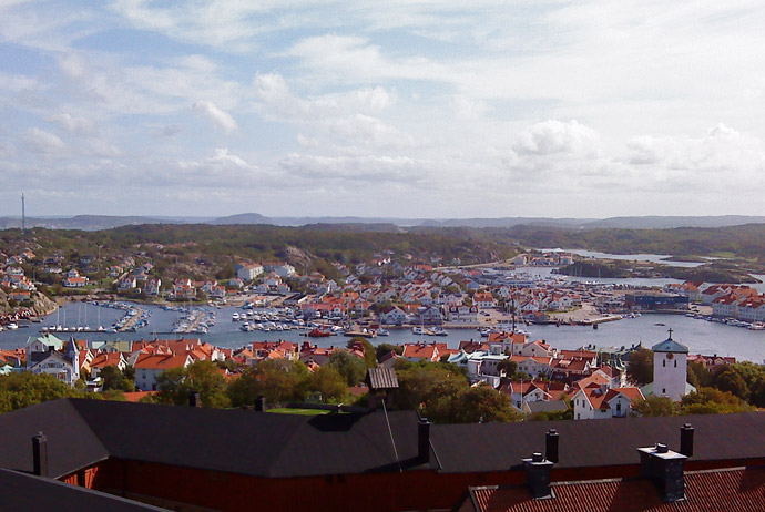 Marstrand island in Sweden