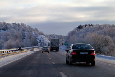 The road from Stockholm to Gothenburg