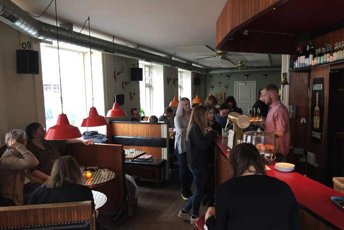 Café Dyrehaven is a cheap place for breakfast in Copenhagen