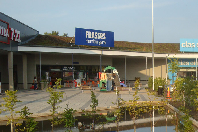 Frasses fast food restaurant in Sweden