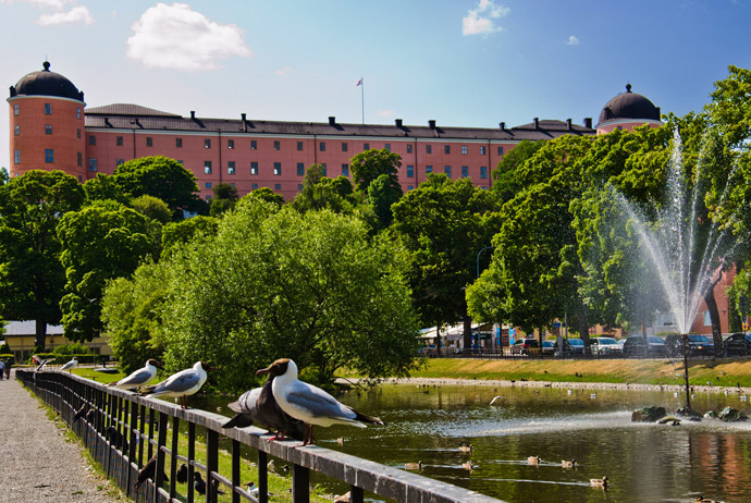 Stadsträdgården in Uppsala is free to visit