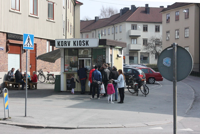 Fast food in Gothenburg, Sweden