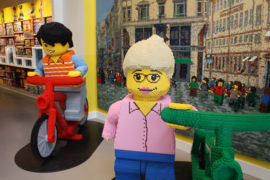 Its free to look around the Lego shop in Copenhagen