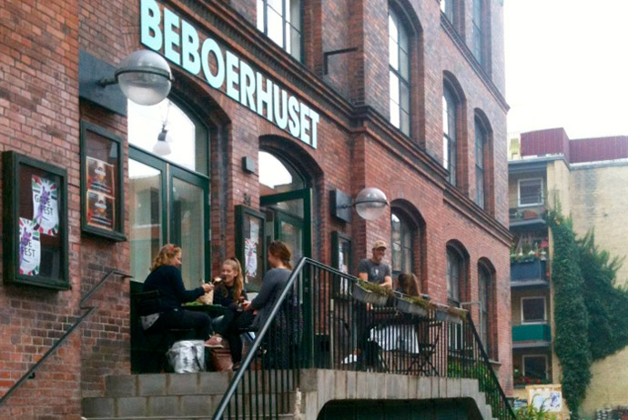 Beboerhuset is home to one of Copenhagen's coolest cafés