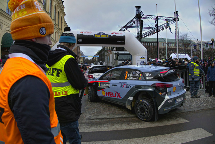 Rally Sweden in Karlstad