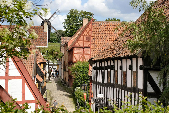 Den Gamle By is a cheap thing to do in Aarhus, Denmark