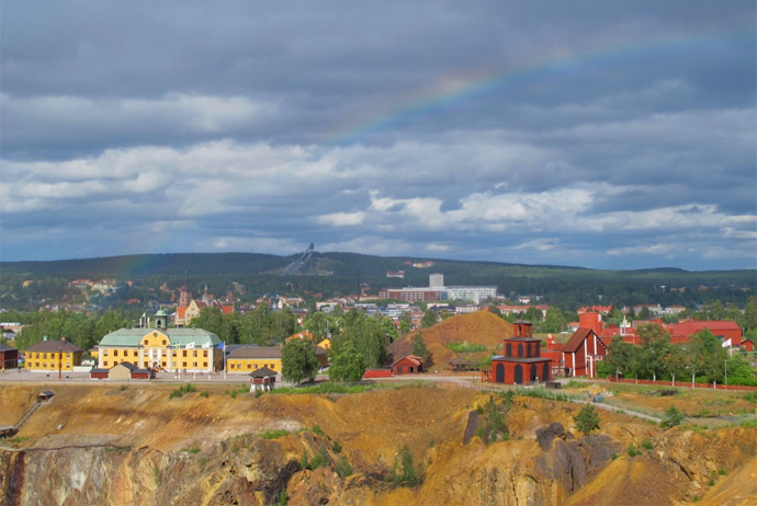 Falu Mine in Sweden