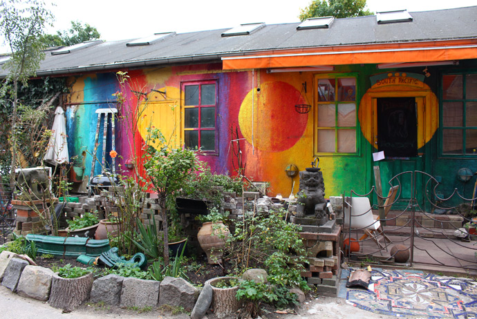 A house in Christiania, Copenhagen