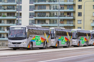Bus transfer from Arlanda to downtown Stockholm