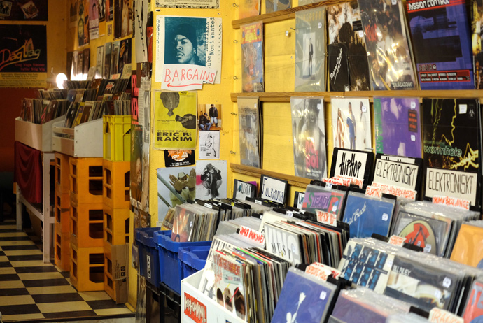 Mickes is one of the best record stores in Stockholm, Sweden