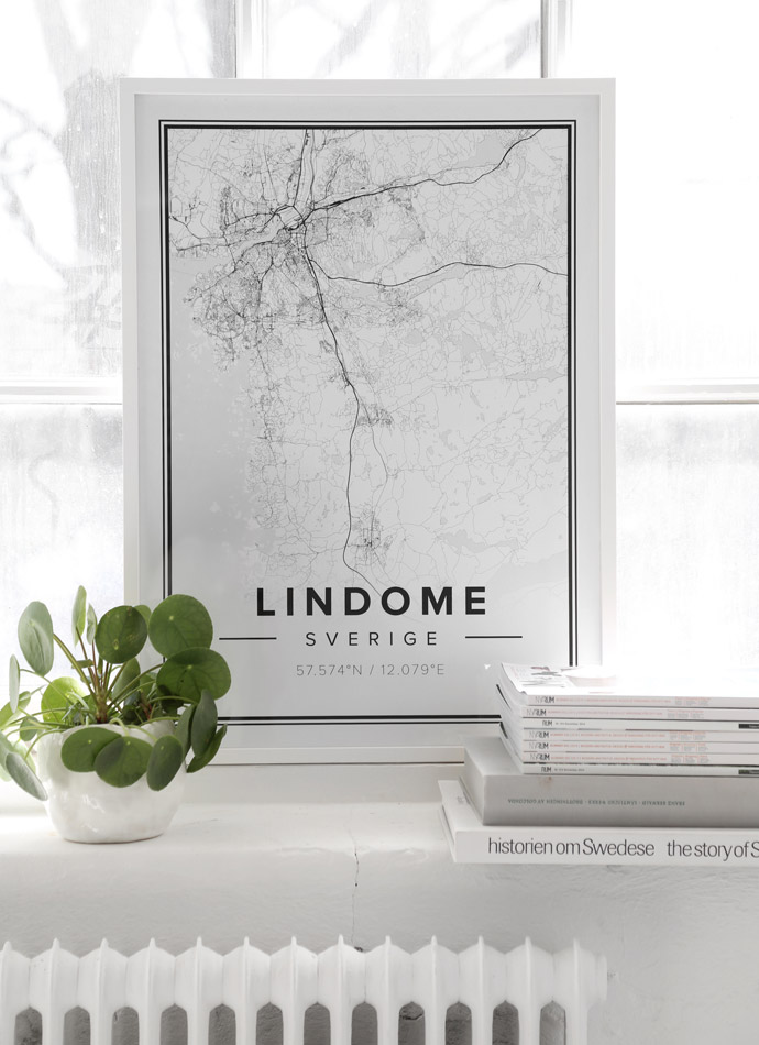 Lindome map