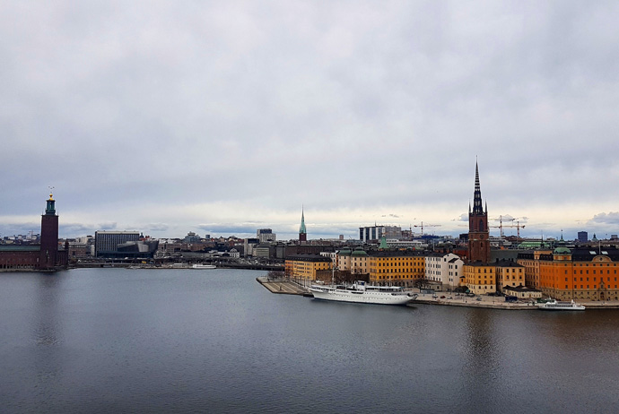 Monteliusvagen offers beautiful views over Stockholm