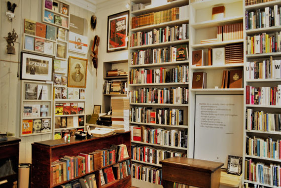 Cappelens book shop in Oslo