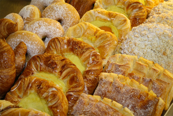 Danish pastry in Copenhagen