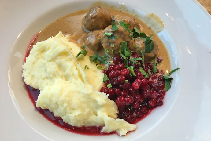 Where to find Swedish meatballs in Stockholm 