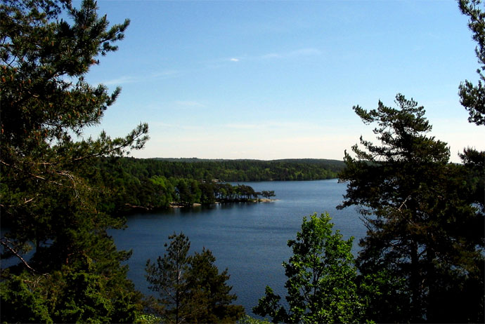 Delsjön is a great lake near Gothenburg