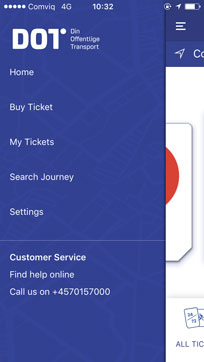 Buying tickets is easy with this Danish app