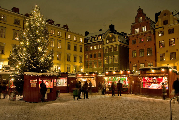 Christmas tour of Stockholm