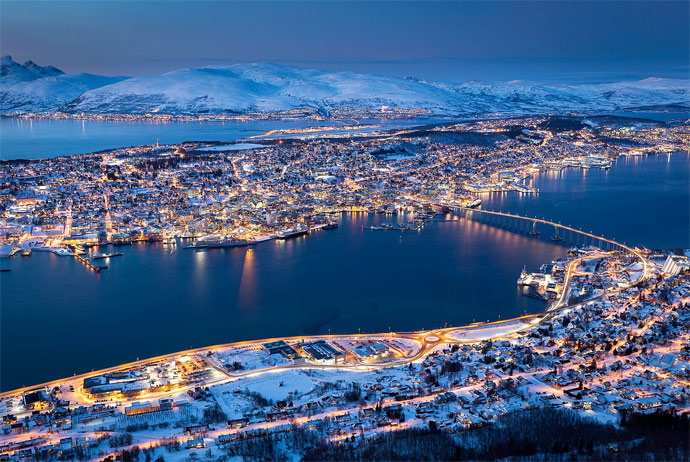 Tromso is a good place to see the northern lights