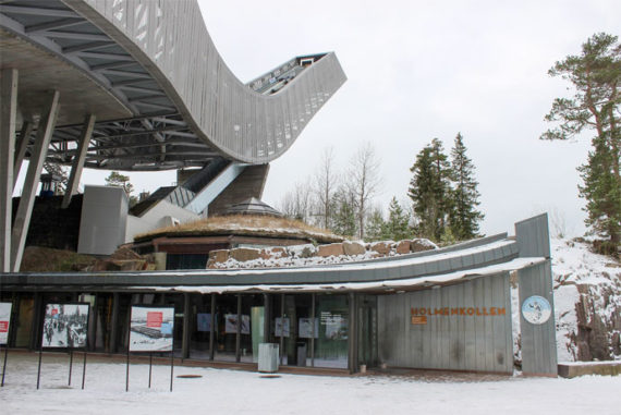 Holmenkollen ski jump in Oslo