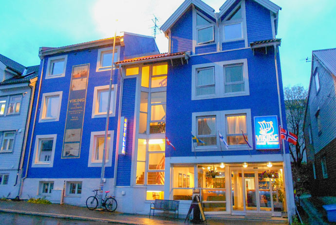 Viking Hotell is a great cheap place to stay in Tromsø