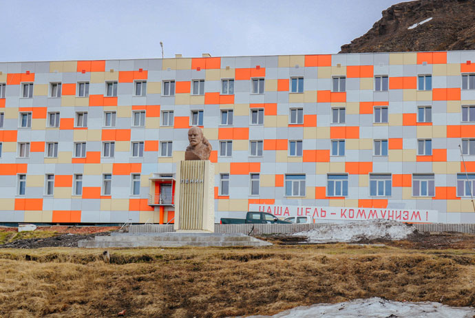 The world's northernmost Lenin statue