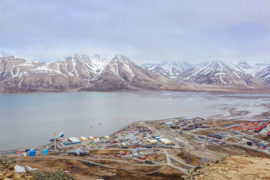 Longyearbyen from above