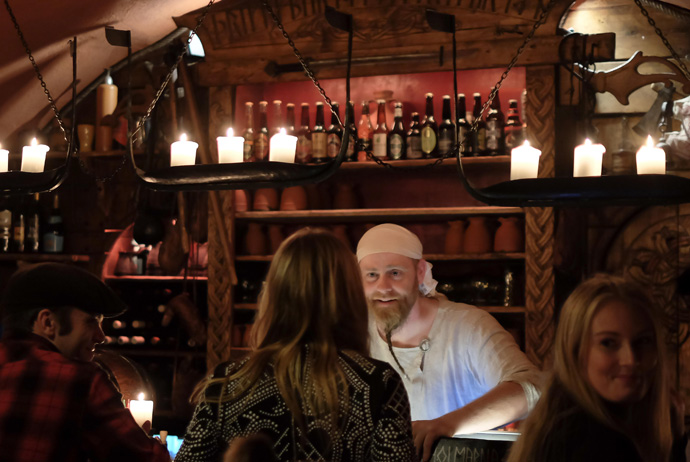 Aifur is a Viking-themed restaurant in Stockholm