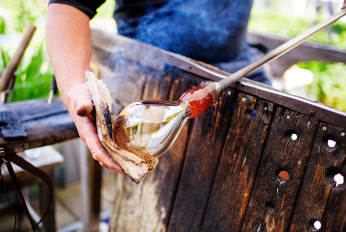 Småland is famous for its glassware