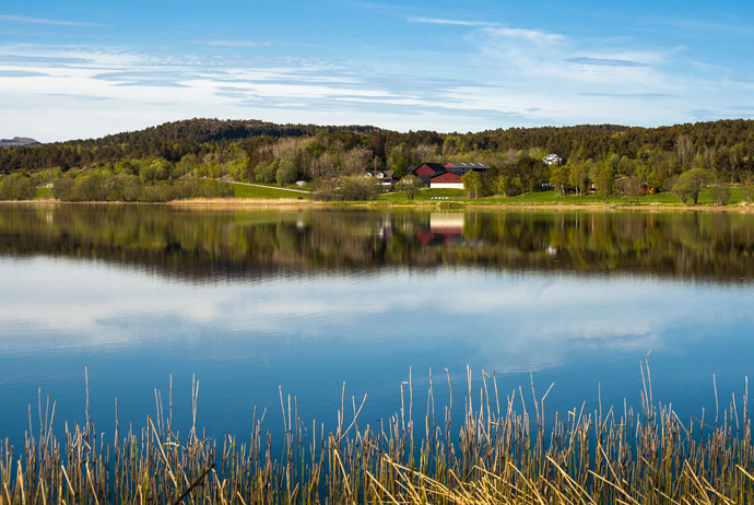 Trondheimsfjord in Norway