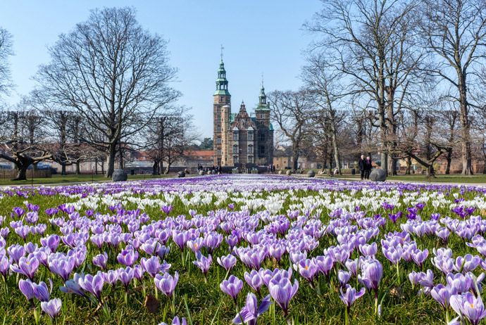 Spring is a good time to visit Denmark