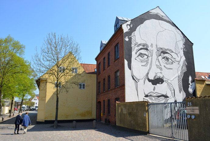 There's lots of free street art to enjoy in Odense